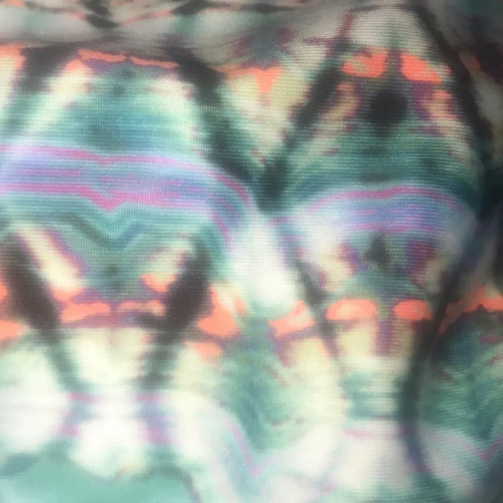 Next L Tadasana Tribal Mint banded bikini bottoms